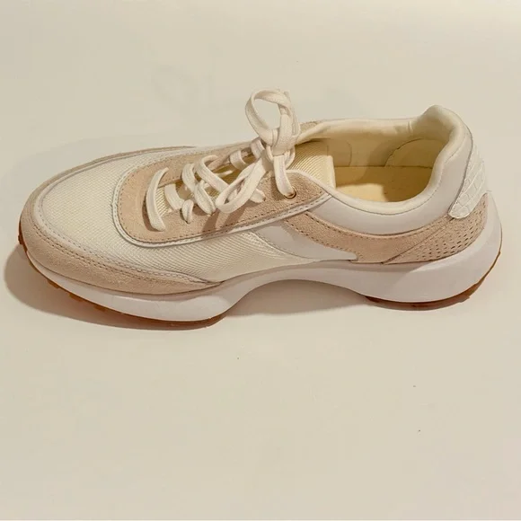 Cole Haan Neutral Mesh & Suede Women's Beige and Light Pink Sneakers 7.5 - Picture 7 of 13